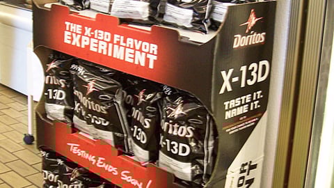 Doritos 'Flavor Experiment' Shipper