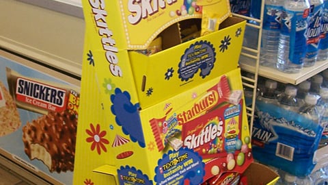 Mars 'Text Thru Time' Shipper