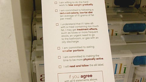 Alli Informational Pull-Out