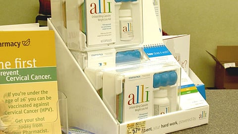 Alli Countertop Display