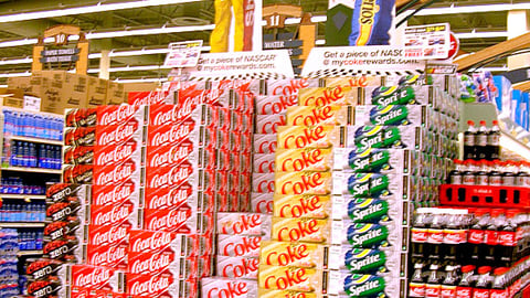 Jewel-Osco Coke Rewards Endcap 