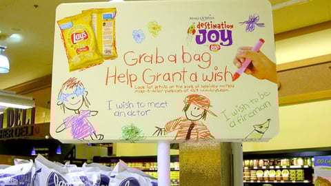 Lay's 'Destination Joy'  Pole Topper