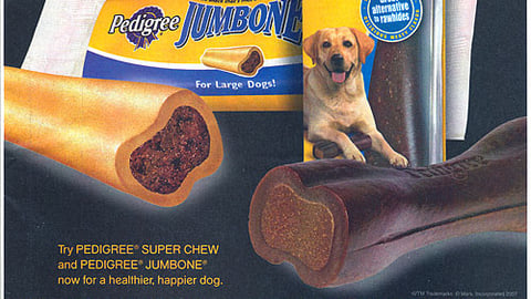 Pedigree Jumbone Sweeps FSI