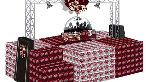 Dr Pepper 'Band in a Bubble' Spectacular