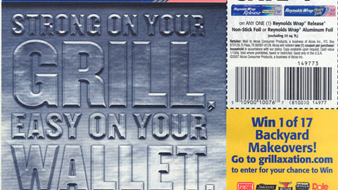 Reynolds Wrap Backyard Makeover FSI