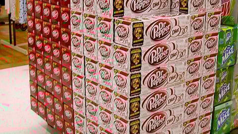 Dr Pepper 'Band in a Bubble' Pallet