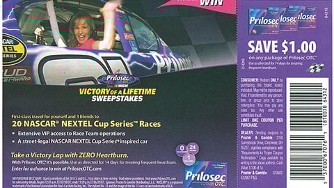 Prilosec Sweeps FSI