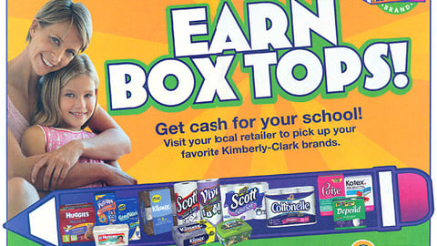 Kimberly-Clark Box Tops FSI