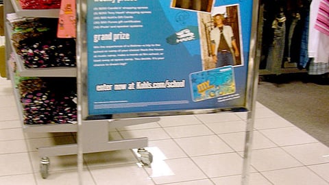 Kohl's 'My Dream Giveaway' Stanchion