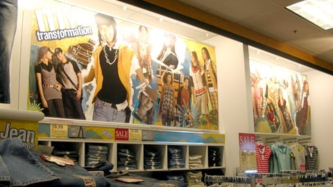 Kohl's 'My Transformation' Wall Graphics