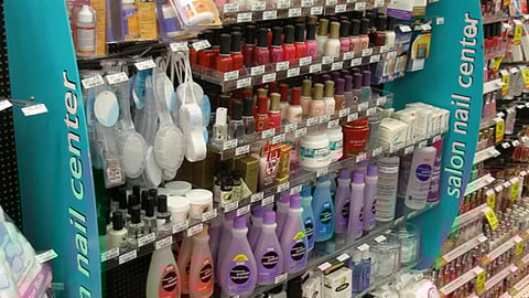 CVS Salon Nail Center In-Line Display