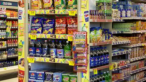 PepsiCo Multi-Product Endcap