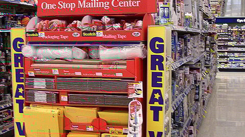 Walgreens Scotch Mailing Center Endcap
