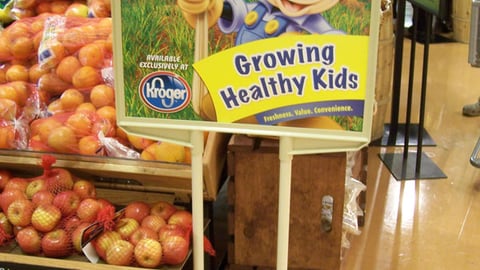 Kroger Disney Magic Produce Stanchion