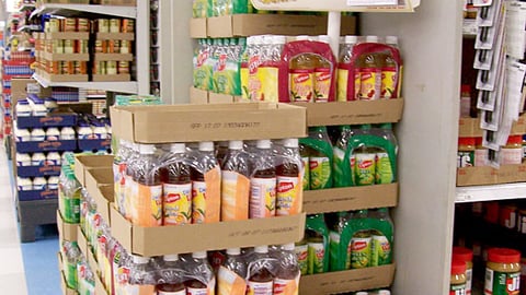 Meijer Lipton Rebate Endcap