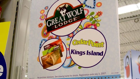 Meijer Summer Sweeps Aisle Violator