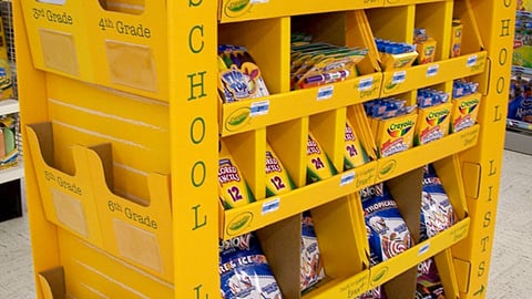 Kmart Crayola Back-to-School Half-Pallet