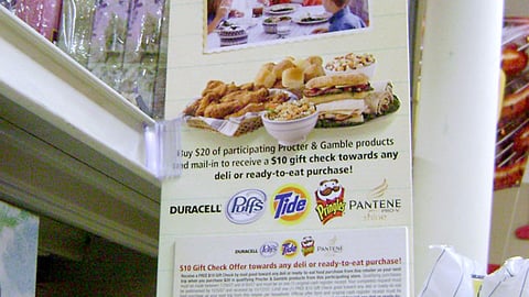 Supervalu/P&G Meal Rebate Violator