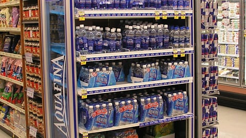 Aquafina Endcap