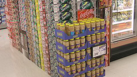 Planters Peanut Case Stack