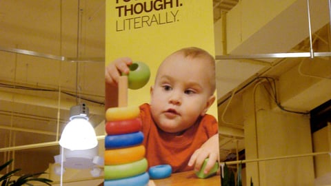 Whole Foods Back-to-School Ceiling Banner