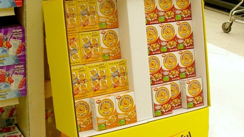 Post Honey Bunches of Oats Shipper