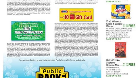 Publix BTS Sweeps Feature