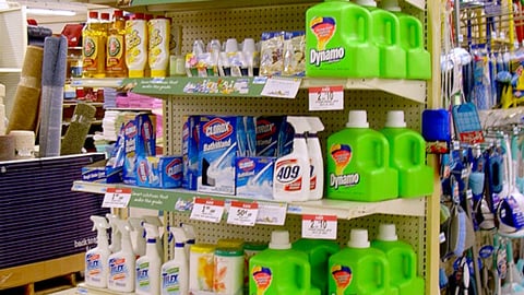 Kmart/Clorox Rebate Endcap