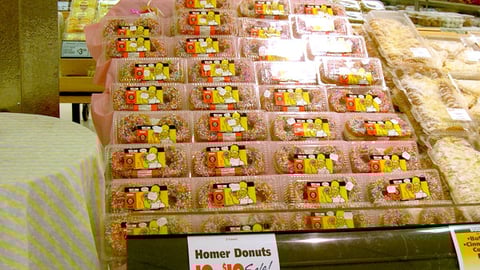 Jewel-Osco 'Homer Donuts' Display
