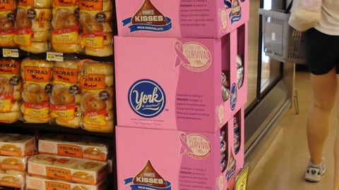 Hershey's Breast Cancer Charity Cut Cases