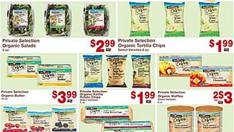 Kroger Private Selection Organics Feature