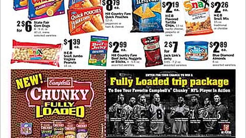 H-E-B 'Game Time' Feature