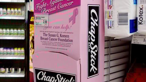 ChapStick Breast Cancer Awareness Sidekick  