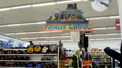 Kmart Halloween Merchandising