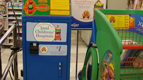 Meijer TV Kart Rental Station