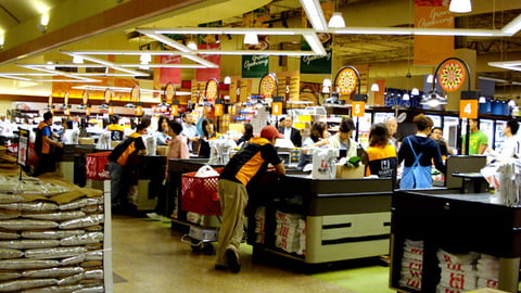 Super H Mart Checkout