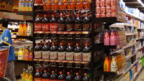 Coca-Cola Endcap