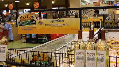 Harvestland Chicken Signs