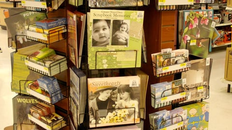 Wal-Mart Calendar Display