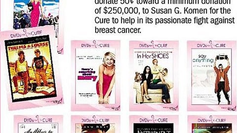 Meijer MGM 'DVDs for the Cure' Feature