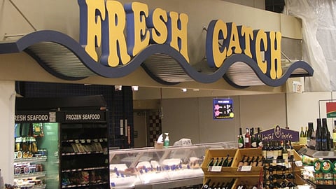 Hannaford Seafood Department