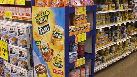 Kraft Beverage Mixes Floorstand