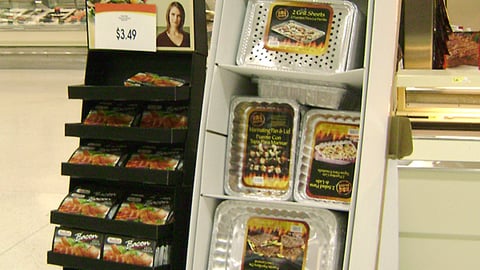 Hormel Bacon, Grilling Pan Shippers