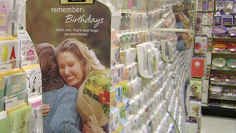 Hallmark Expressions Aisle Violator