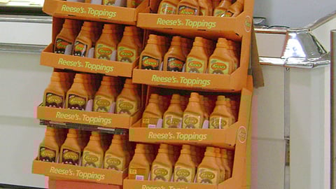 Reese's Toppings/Dole Floorstand