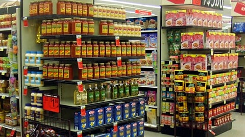 Safeway Pasta and Sauces Endcap