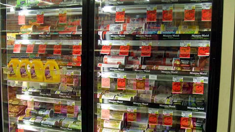 Miinute Maid Cooler Dividers