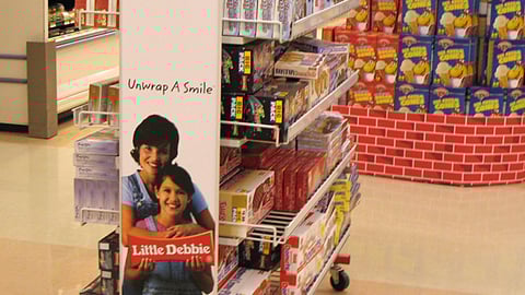 Little Debbie Rolling Cart
