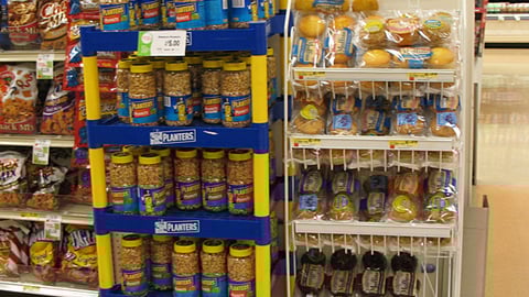 Planters Peanuts Floorstand