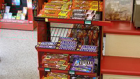 Tom Thumb Candy Offer Floorstand